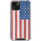 American Flag Distressed iPhone 14 Clear Case